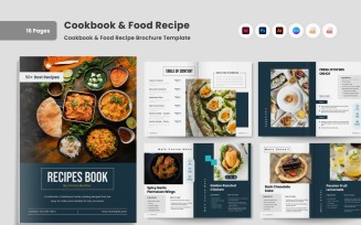 Stylish Culinary and Cookbook Recipe Catalog
