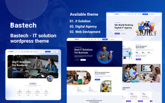 Bastech - IT Solution WordPress Theme
