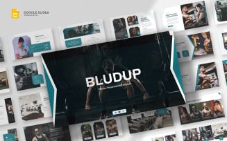 Bludup - Gym & Fitness Google Slides Template