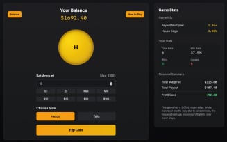 Fortune's Coin Flip: Where Heads Bring Wealth, Tails Tell Tales, and Every Toss Tempts Destiny