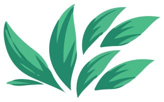 Leaf vector art illustration