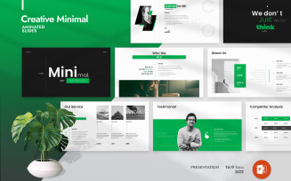 Minimal Presentation Template 2037