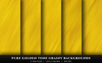 Pure Golden Tone Grainy Texture Backgrounds