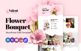 Valent - Flower Boutique, Wedding Flowers And Florist Multipurpose WordPress Elementor Theme