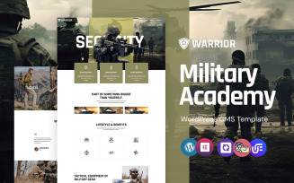 Warrior - Military Academy And Army Training WordPress Elementor Theme