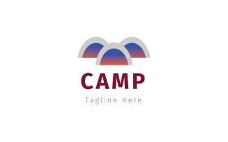 CAMP Logo Design Template