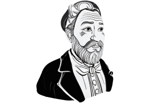 Gentleman Adventurer Bust Free 3D Print Model