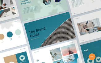 Branding Guideline Presentation Google Slides Template