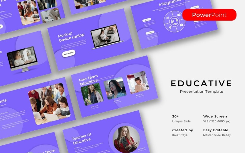 Educative – Education PowerPoint Template