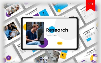Research – Education PowerPoint Template