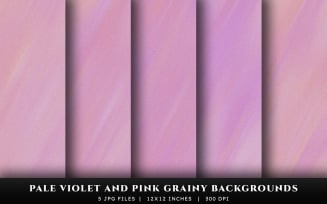 Pale Violet and Pink Grainy Texture Backgrounds