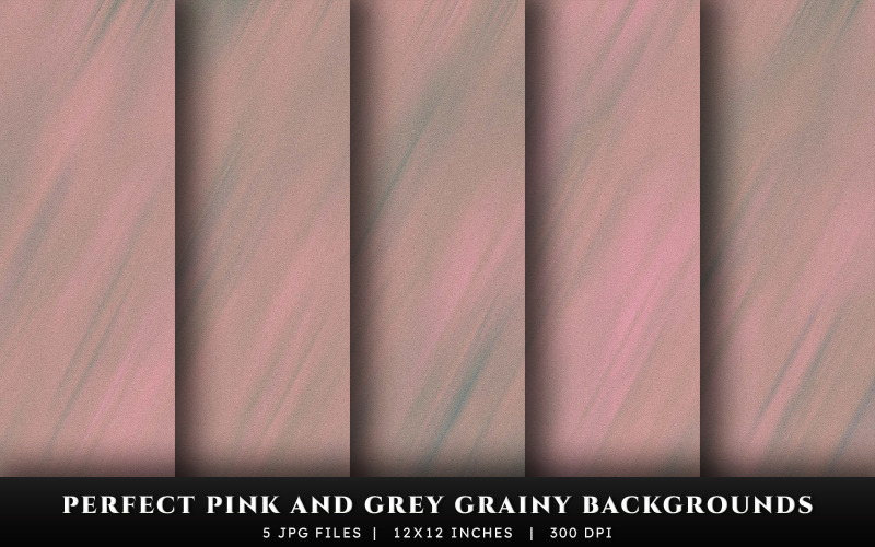 Perfect Pink and Grey Grainy Texture Backgrounds