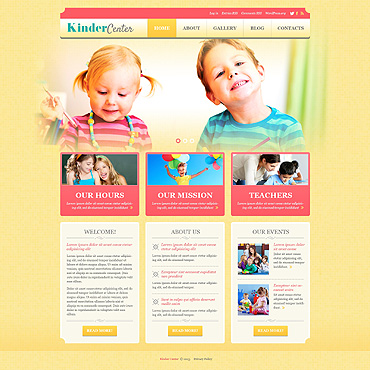 Children Take WordPress Themes 50878