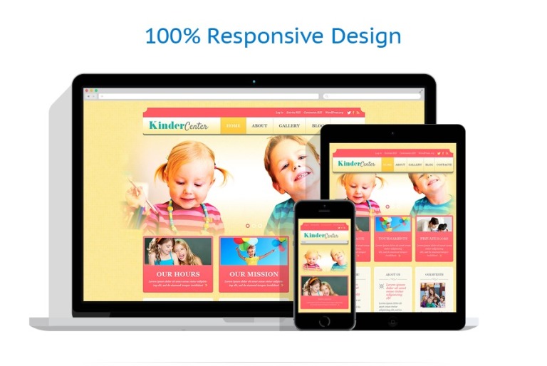 Kids Center Responsive WordPress Theme