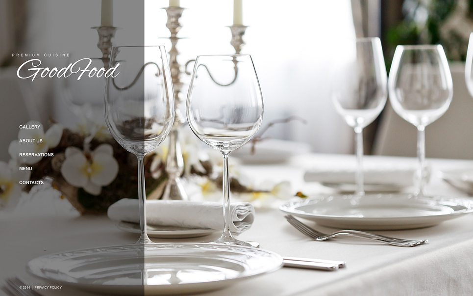 Cafe and Restaurant Website Template New Screenshots BIG