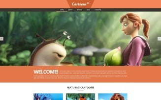 Cartoons Land Joomla Template