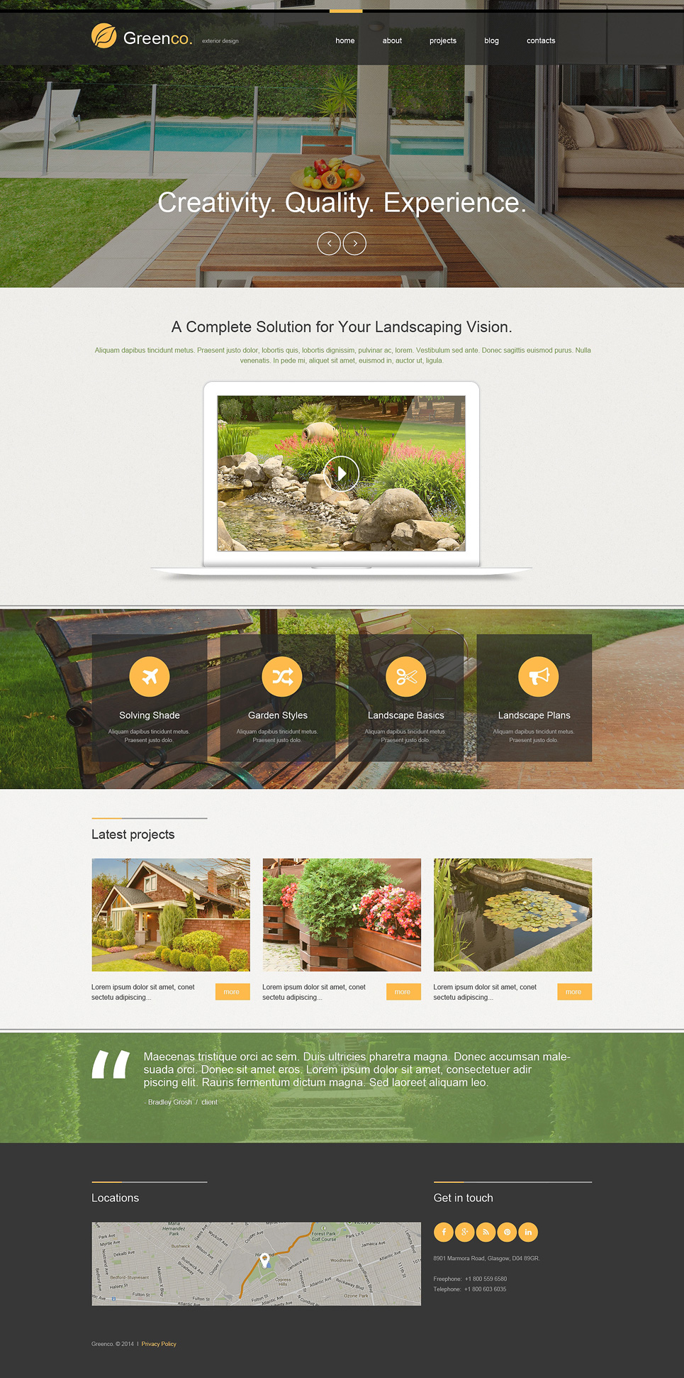 Exterior Design Muse Template New Screenshots BIG