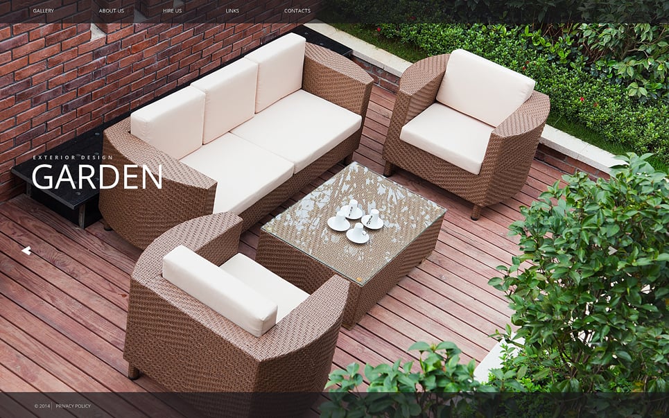 Garden Design Website Template New Screenshots BIG