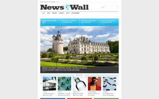 News Portal Responsive Website Template