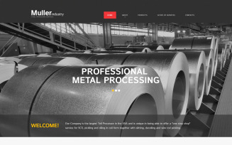 Steelworks Responsive Website Template