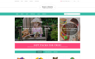 Toy Store PSD Template