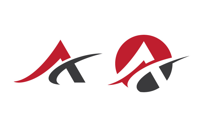 A Letter Logo Business Concept design Template v.56 Logo Template