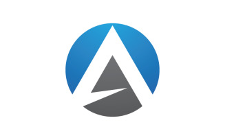 A Letter Logo Business Concept design Template v.57