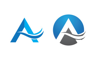 A Letter Logo Business Concept design Template v.58