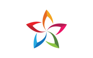 Lotus Logo Beauty Salon Cosmetic skincare vector icon design v.16