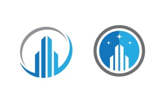 Business Finance service icon logo illustration design template v.5