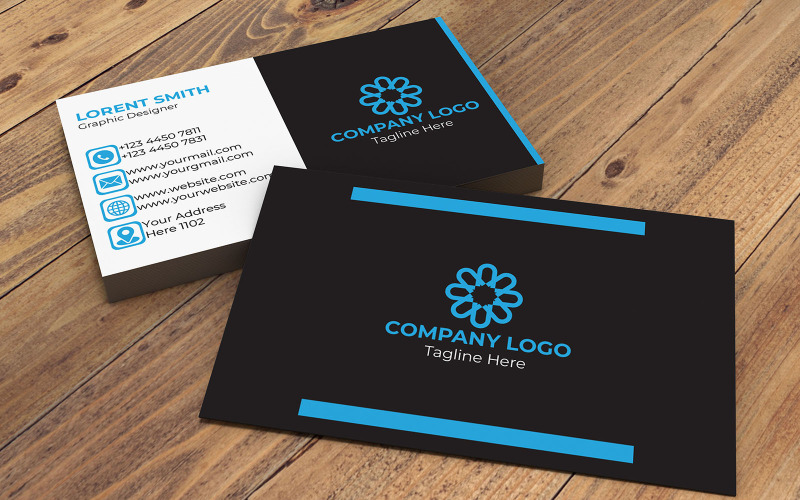 High-Quality Business Card Corporate Identity