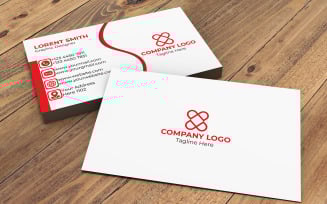 Minimalist Business Card Design Template