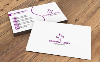 Unique and Professional Business Card (B-01)