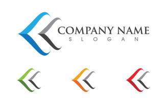 Arrow Investment Business Finance icon Logo design v.2