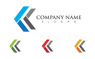 Arrow Investment Business Finance icon Logo design v.7