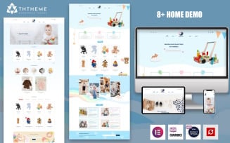BabyShop - Kids Store Fashion & Toys Elementor WordPress Theme