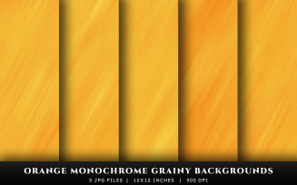 Orange Monochrome Grainy Texture Backgrounds