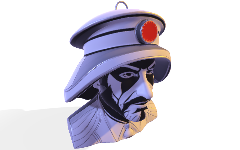 Regal Commander Ornament 3D Model