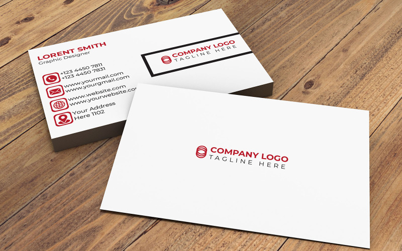 Business Card and Professional Design Corporate Identity