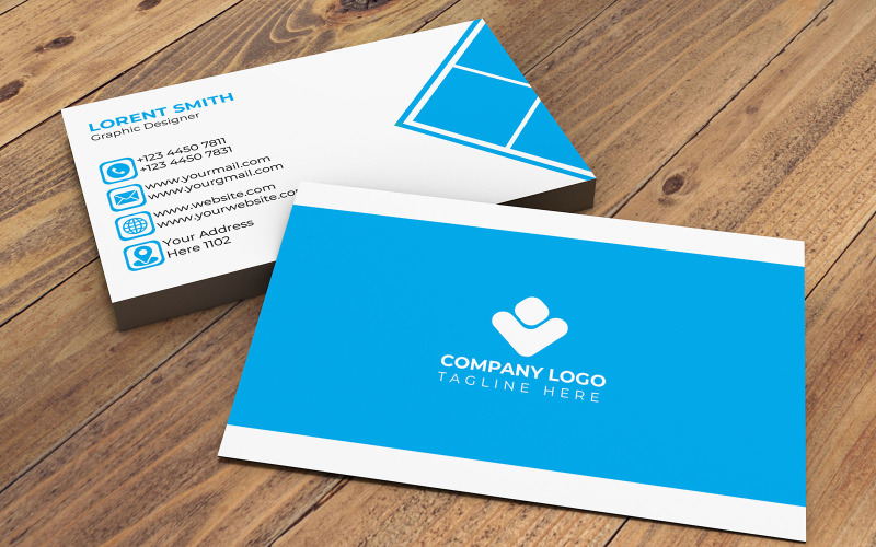 Editable business card Professional Design Corporate Identity