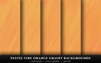 Pastel Fire Orange Grainy Texture Backgrounds