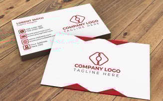 Visiting Card - Customizable Business Card Design