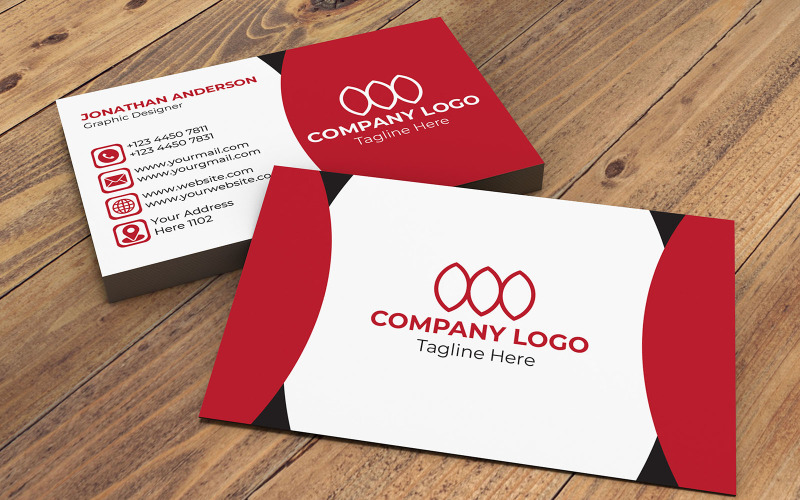 Corporate Business Card New Corporate Identity