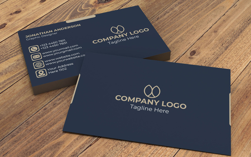 Corporate Business Card - Visiting Card Design Corporate Identity