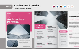 Elegant Architecture Portfolio Brochure