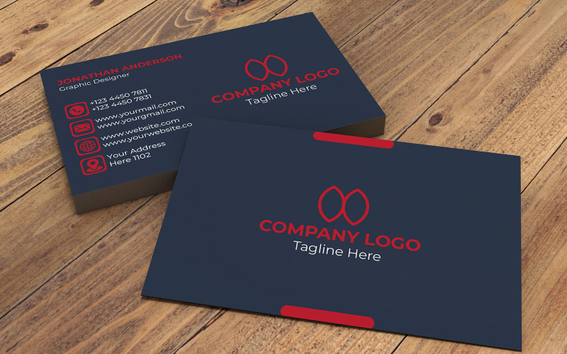 Modern Business Card - visiting card Design Corporate Identity