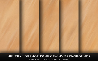 Neutral Orange Tone Grainy Texture Backgrounds