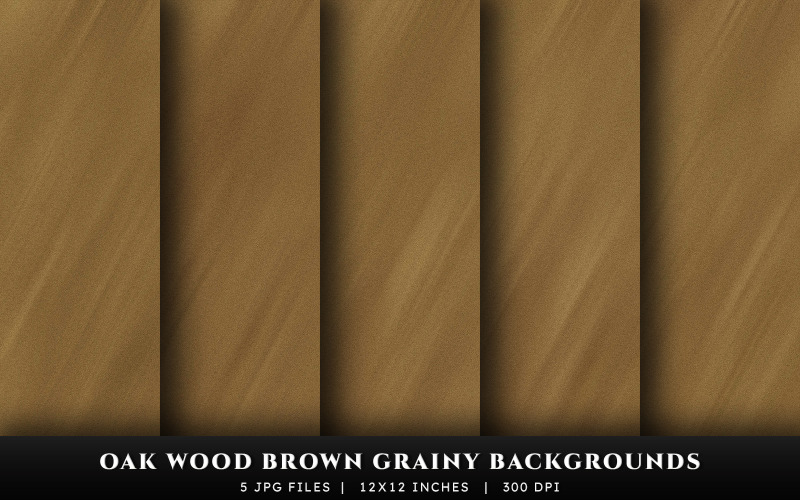 Oak Wood Brown Grainy Texture Backgrounds