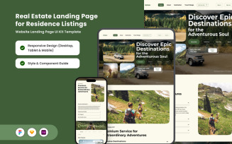 Venture - Travel Adventure Landing Page
