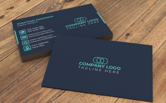 Visiting Card - Minimalist Business Card Design
